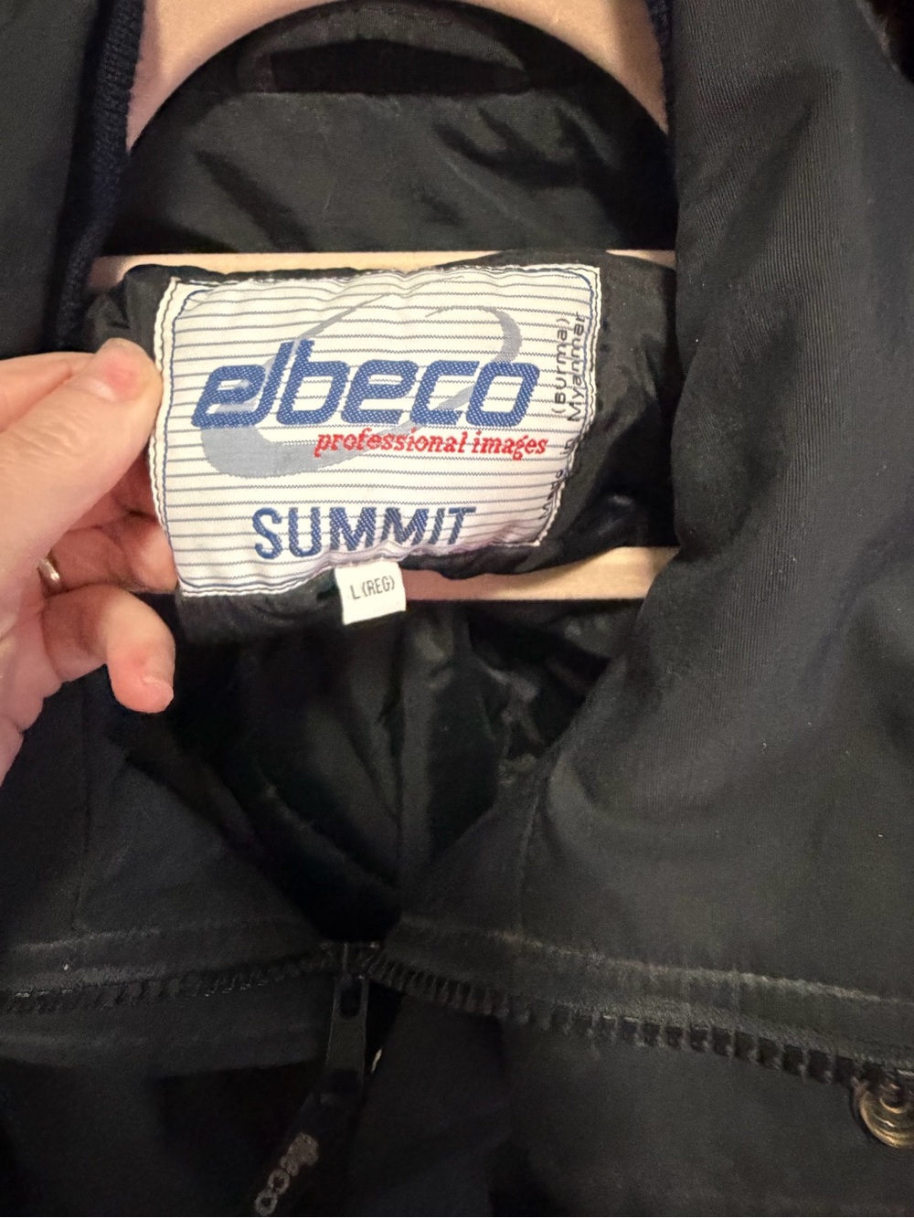 Elbeco Black Men's Insulated Field Jacket Summit - Picture 3 of 7